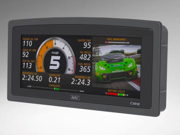 Render Of MoTeC C1212 C1812 Flush Mount Front