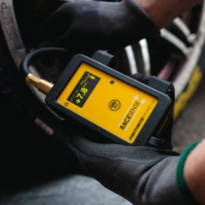 Photo of Racesense Tyre Gauge in use