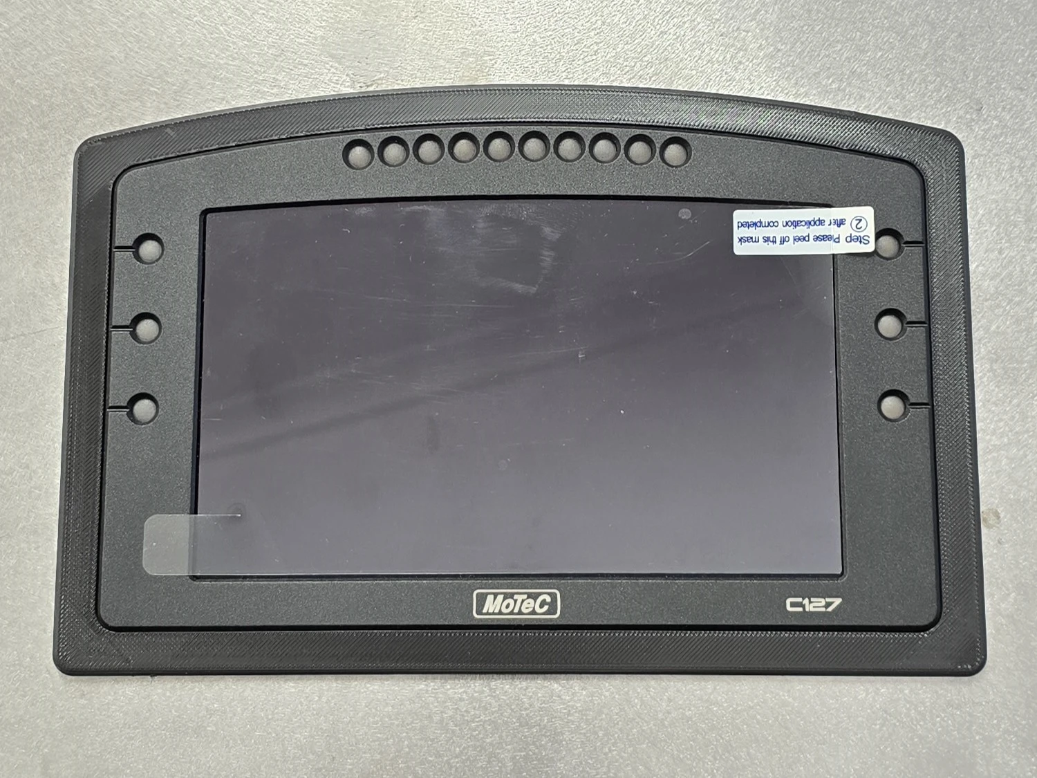 Photo of MoTeC C127 C187 Flush Mount Front View