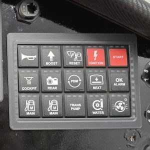 Photo of MoTeC Haltech CAN Keypad Flush Mount Mounted 1